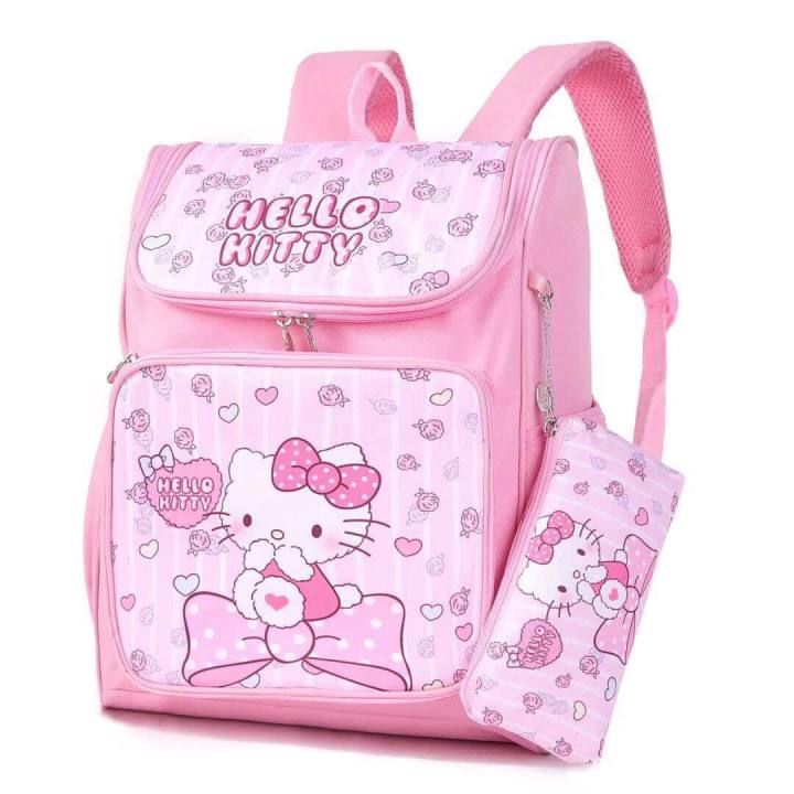 Hello Kitty Backpack with Free Pencil Case | My Melody | Cinnamoroll ...