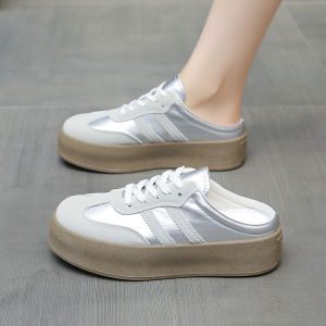 [Free Shipping] WomenS Slip-On Sandals 2025 New Style Thick-Soled Closed-Toe Design Perfect For Spring And Summer Easy-To-Wear Slip-On Shoes