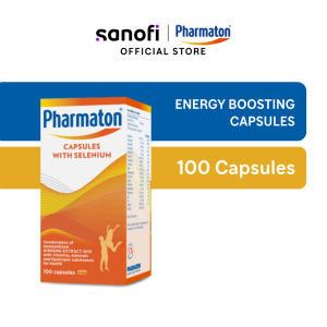 Pharmaton Multivitamin Capsule for Energy and Stamina - with Multivitamins & Minerals 100s