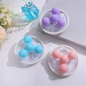 Aqrau 【จัดส่งจาก SamutSakhon🚀】3pcs เครื่องซักผ้าลูกบอลซักผ้าถุงซักผ้าถุงซักผ้าเครื่องซักผ้าเครื่องกำจัดขนสัตว์ในเครื่องซักผ้าสินค้าทำความสะอาดบ้านถุงซักผ้าซักผ้า