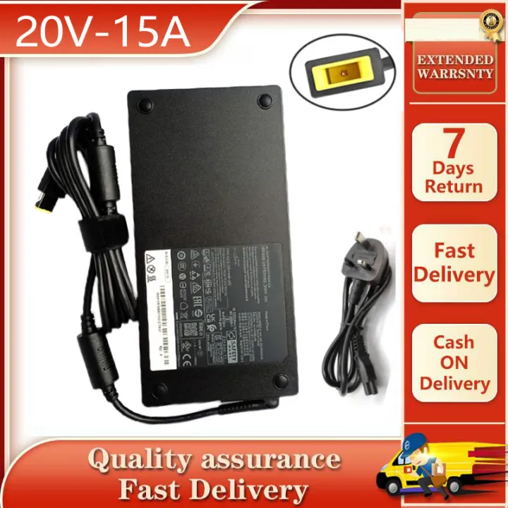 Brand new 20V 15A 300W AC Adapter ADL300SLC3A 5A10W86290 For Lenovo ThinkPad Y9000K Y9000X Laptop Power Supply Charger
