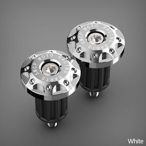 CC SP โลหะซีเอ็นซี ที่ครอบแฮนด์ ที่จับปลายแฮนด์บาร์แฮนด์ ปลั๊กถ่วงน้ำหนักสำหรับแฮนด์บาร์ อุปกรณ์เสริมสำหรับจักรยานสกปรก ชิ้นส่วนจักรยานสกปรก ปลั๊กปลายแฮนด์ ปลอกแฮนด์มอเตอร์ไซค์ ปลายแฮนด์จักรยานสกปรก ปลายแฮนด์มอเตอร์ไซค์