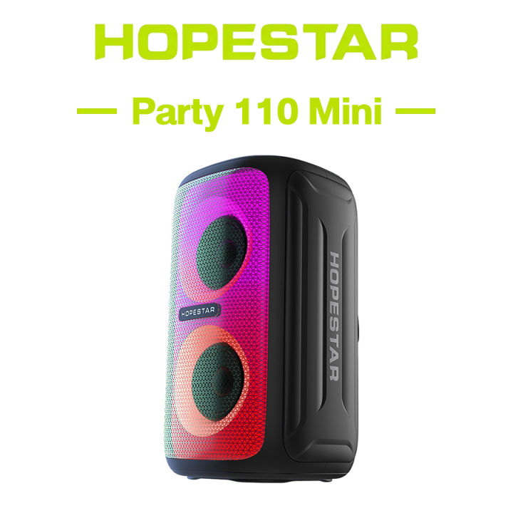 HOPESTAR Party 110 Mini Colorful Lights Wireless Bluetooth Speaker ...