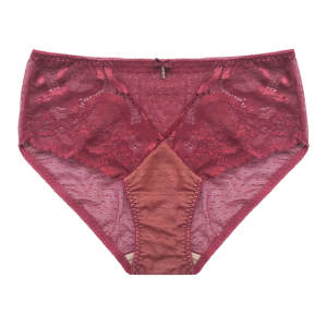 XIXILI RYANNA CROSS LACE BOYLEG PANTY