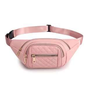 Oxford cloth waist bag for men women multi-function large capacity waterproof cash register chest bag belt bag