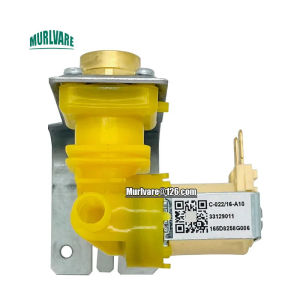 ชิ้นส่วนอะไหล่เครื่องทำน้ำแข็งอเนกประสงค์ วาล์วจ่ายน้ำ 165D8258G006 วาล์วโซลินอยด์น้ำเข้า