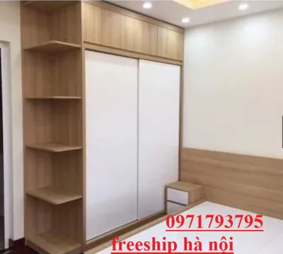 Tủ Quần Áo Gỗ Công Nghiệp MDF Cánh Lùa Cánh Mở Giá Tại Xưởng Gía 1 Mét Vuông