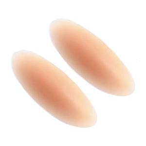 2pcs vô hình bê Corrector Pads Silicone dính tái sử dụng chân Enhancers các bản vá lỗi cho chân định hình và thẳng