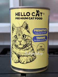 PATE HELLO CAT - PATE LON THẠCH CÁ NGỪ THƠM NGON DÀNH CHO MÈO MỌI LỨA TUỔI