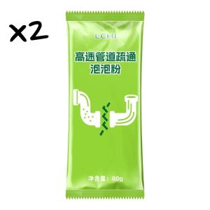 High-speed Drain Cleaner With Active Oxygen Bubble Powder Powerful Drain Cleaner Clog Remover Strong
