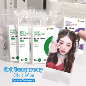 50pcs/set Kpop Photocard Protector Sleeve Blueberry Sleeves Hard Card