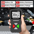 KINGBOLEN -BM550 6V 12V 24V 100 - 2000 CCA 2Ah-220Ah Car Battery Tester Auto Detection System Battery Analyzer Tool. 