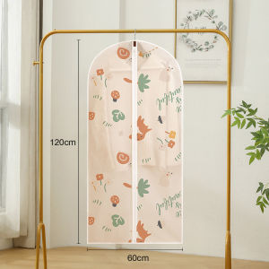 ถุงคลุมเสื้อผ้ากันฝุ่น ถุงใส่เสื้อ ช่วยให้ตู้เป็นระเบียบ ช่วยป้องกันฝุ่น ถุงคลุมเสื้อผ้า มีซิปใช้งานง่าย