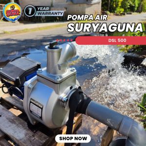 Pompa air modifikasi type dsl 500 pipa in out 2 dim alkon diesel bahan cor semburan air super besar cocok untuk irigasi persawahan ready stock siap kirim