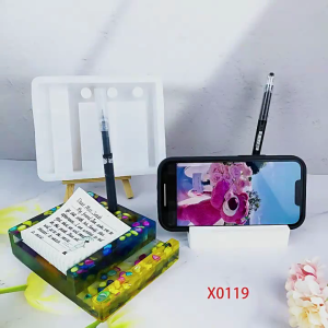 Tự làm khuôn silicon cho kẹp giữ bút linh hoạt bút silicon kẹp giữ bút crafting khuôn mẫu cho sinh viên và các chuyên gia