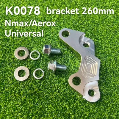 front disc brake cnc bracket 260mm 267mm Aerox 155 v1 v2