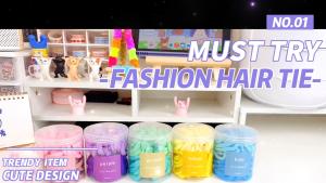 SWEET MAMMA Macaron 20 PCS Colour Hair Tie Rope Rubber Band Accessories Beautiful Girl Getah Rambut Ikat 发圈头绳 - BH0024
