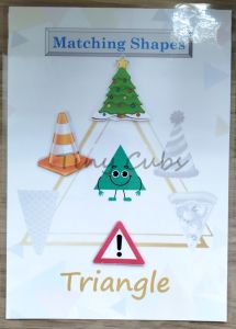 Tiny Cubs 100% Handmade/Pre-Order Educational Toddler Busy Book/Quiet Book 安静书 with Montessori Approach Early Learning - Shapes