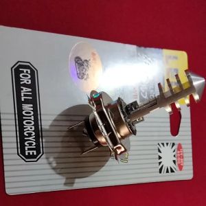 Lampu utama H4 HS1 BRT LED Racing model M4A MH1 35W 2 sisi 12 mata universal motor mobil cocok