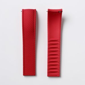 CTS FKM Rubber Strap 18/19/20/21/22/24mm Curved End Fluororubber Quick Release for Cut To Size Watch Band Universal Bracelet2026