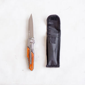 PISAU DAPUR LIPAT KNIFEZER DOOM BLADE 7RHXEWWH PISAU SERBAGUNA SILVER Pisau Camping Outdoor