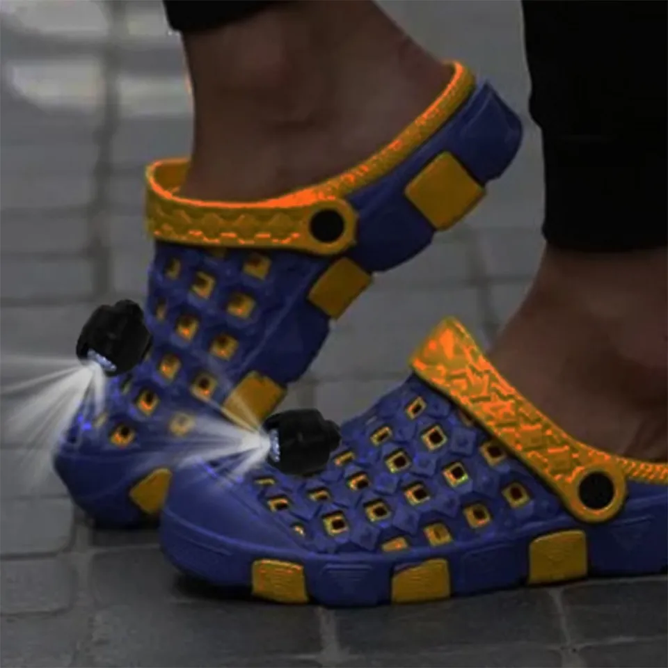 OOG Bicycle Accessories Outdoor LED Flashlight Croc Clogs Lights