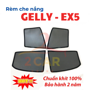 Rèm che nắng GELLY EX5 - Rèm loại 1 MR OTO có hít nam châm cao cấp. Bảo hành 24 tháng