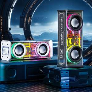 ลำโพงบลูทูธV8 ลําโพงซับวูฟเฟอร์บลูทูธไร้สาย TWS เสียงสเตอริโอ 3มิติ ดอกลำโพงคู่ เสียงดี เบสแน่น พร้อมจัดส่ง