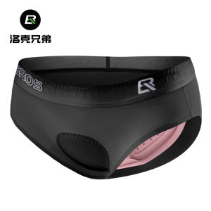 ROCKBROS Women Cycling Shorts Shockproof Sponge Padded Riding Triangle Shorts Breathable High Elastic Bike Underpants