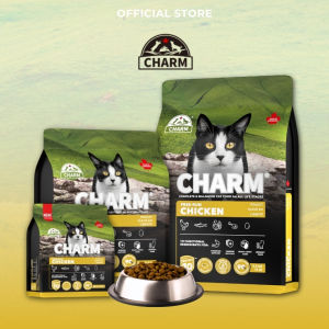 Thức ăn mèo Charm nhập khẩu Canada - Cá Đại Tây Dương Vị Gà Vị Ngỗng Vị Ngỗng Nước Mua 1 tặng 1 bao 340g