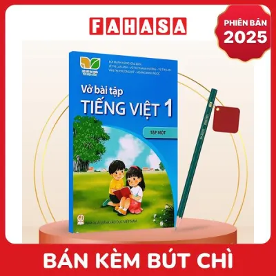 Sách Giáo Khoa Vở Bài Tập Tiếng Việt 1 - Tập 1 (Kết Nối) (Phiên Bản 2025) - Kèm Bút Chì