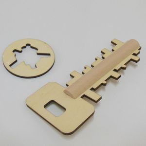 MMLUCK Quà Tặng trẻ em Đồ chơi học tập Khóa Kong Ming 3D Bằng gỗ Đồ chơi phát triển Xếp hình bằng gỗ Đồ chơi mở khóa Iq Đồ chơi mở khóa thông minh Trò chơi tư duy