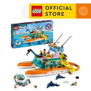 LEGO Friends 41734 Sea Rescue Boat (717 Pieces) Mainan Anak Perempuan Building Block Toys