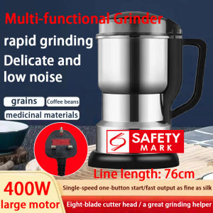 (1-3 Days Delivered)400W 65000rpm Mill Grinding Machine Electric Dry Food Grinder Fast Spices Coffee Bean Home Grains Grinder Machine Blender