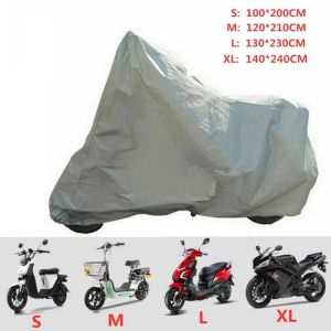 AUTOFun Waterproof Sunproof Motorcycle Cover Outdoor Motorbike Rain Cover