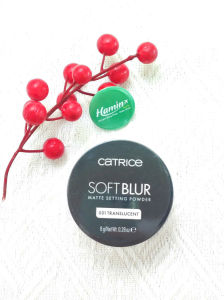 Phấn phủ Catrice Soft Blur mịn mờ như filter