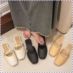 รองเท้าแตะ มัลติฟังก์ชั่น เย็นสบาย รองเท้าลําลอง พักผ่อน ไม่ทําให้เท้าเป็นรอย ก้นแบน ภายในและภายนอก