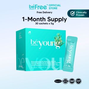 BeFree BeYoung Gut-Brain-Skin Axis BoosterBeyoung皮肤反复烂救星✨专攻【湿疹、牛皮癣、过敏红肿、暗黄、黑斑、干痒皮肤】 (30 sachets)