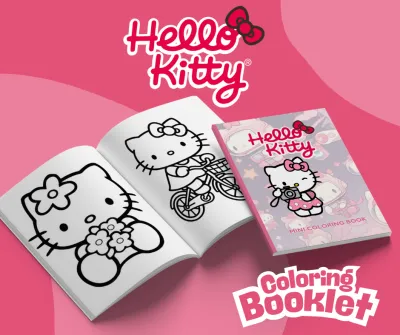 Cheapest Sanrio Characters Coloring Book / Sanrio Fan-art Coloring Book