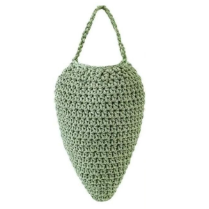 Crochet Wasp Nest Decoy Wasp Intimidate Fake Waterproof Cloth Hanging for Hornets Outdoor Home Garden