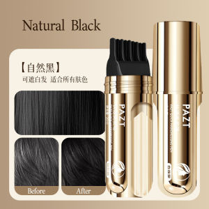 🔥BUY1 FREE1🔥[White Hair Blackening] Small Gold Tube Polypeptide Hair Pen  Quickly Covers White Hair  Fast Coloring  Disposable Hair Dyeing Comb[Mengubah Rambut Kelabu Menjadi Hitam] Pen Rambut Pemutih Polipeptida Tiub Emas Kecil【白发变黑】小金管多肽遮白美发笔