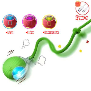 Cat Ball For Indoor Pets Interactive Dog Cat Toy The 3rd Generation Smart Cat Rechargeable Toy With