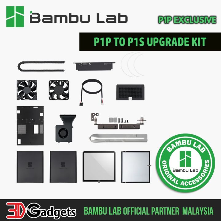 Bambu Lab P1P to P1S Upgrade Kit for 3D Printer Lazada