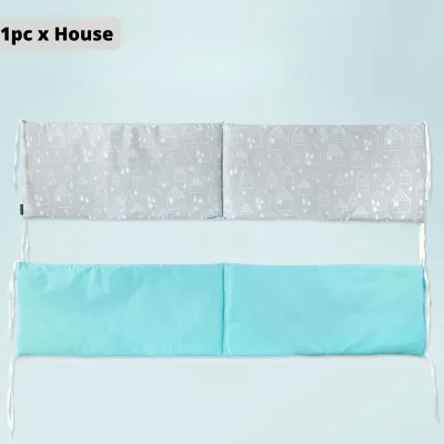 120cm/130cm Baby Cot Crib Bumper Cotton Baby Bedding Infant Bed Guard Around Protection Newborn