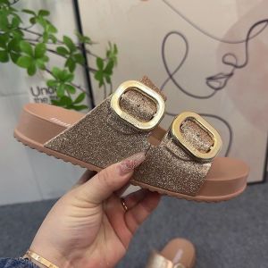 NEW Mels sandal flat Cozy Glitter - free box