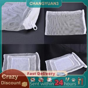 N2HAO 1x Aquarium FILTER ซิปตาข่ายกระเป๋า Fish TANK Zipper FILTER BAG