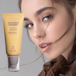 Kem Chống Nắng thuần chay Haruharu Wonder Chiết Xuất Gạo Đen Black Rice Moisture Airyfit Sunscreen SPF50+/PA++++ 50ml