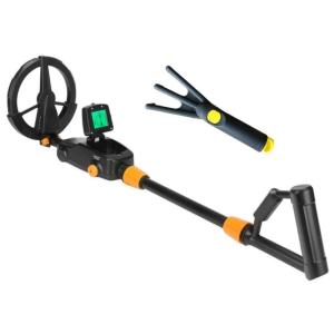 Waterproof Metal Detectors High Sensitivity Adjustment Treasure Hunting Starter Equipment with Digging Tool for Children