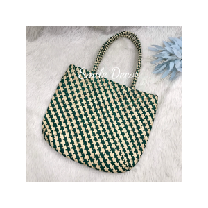 Giỏ xách cói thời trang đi biển vintage Smile Decor làm phụ kiện chụp ảnh xinh xắn (nhiều mẫu)