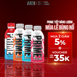 Combo 4 Chai Nước Điện Giải Prime Hydration 500ml/chai